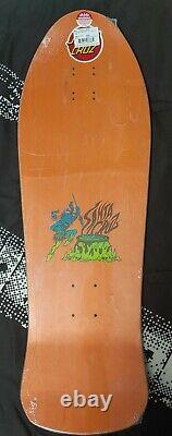 Santa Cruz SALBA Tiger Steve Alba-Blue // Green Reissue Deck NEW