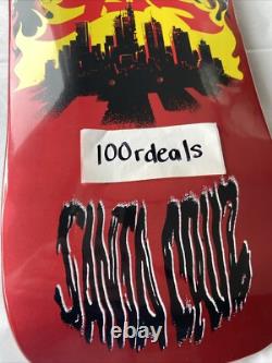 Santa Cruz SHIN GODZILLA Knox Firepit Skateboard Deck Limited Edition Fast Ship