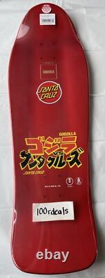 Santa Cruz SHIN GODZILLA Knox Firepit Skateboard Deck Limited Edition Fast Ship