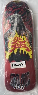 Santa Cruz SHIN GODZILLA Knox Firepit Skateboard Deck Limited Edition Fast Ship