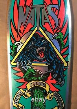 Santa Cruz SMA Natas Kaupas Panther Blind Bag Prismatic Foil Skateboard Deck