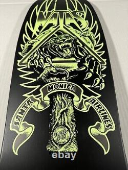 Santa Cruz SMA Natas Panther 3 Glow in the Dark Skateboard Deck 2018 Reissue NEW