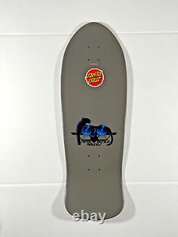 Santa Cruz SMA Natas Panther Metallic Grey Gold Leaf Skateboard 2018 Reissue NEW