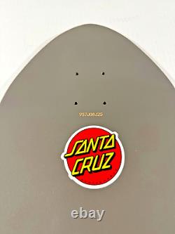 Santa Cruz SMA Natas Panther Metallic Grey Gold Leaf Skateboard 2018 Reissue NEW