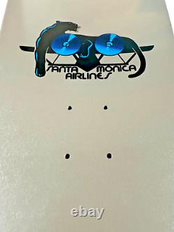 Santa Cruz SMA Natas Panther Metallic Grey Gold Leaf Skateboard 2018 Reissue NEW