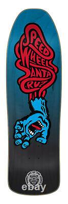 Santa Cruz SPEED WHEELS VEIN HAND LIMITED EDITION Skateboard BLUE/BLACK FADE
