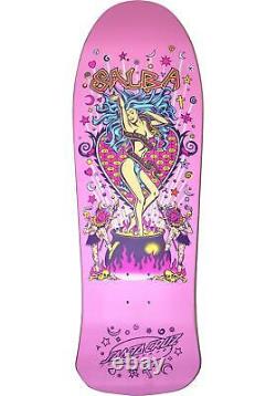 Santa Cruz Salba Steve Alba Witch Doctor Pink Old School Reissue Skateboard Deck