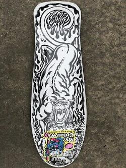 Santa Cruz Salba Tiger My Colorway Old School Reissue Skateboard Deck