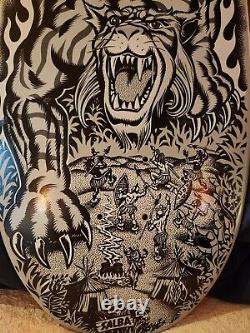 Santa Cruz Salba Tiger Reissue Skateboard Deck