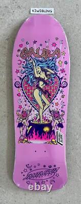Santa Cruz Salba Witch Doctor Reissue Skateboard Deck Pink RARE