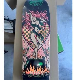 Santa Cruz Salba Witch Doctor Skateboard Deck Grand Shape 9.7-NEW IN SHRINK