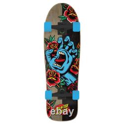 Santa Cruz Screaming Flash 9.7in x 31.7in Shaped Cruzer Skateboard