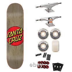 Santa Cruz Skateboard Complete Classic Dot 8.375 Independent Triclops Upgrade