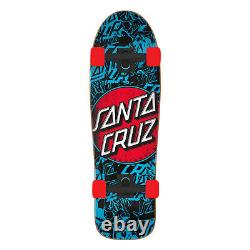 Santa Cruz Skateboard Complete Contra Distress 80's Old School 9.7 x 31.7