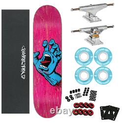 Santa Cruz Skateboard Complete Screaming Hand 7.8 WithIndependent & Soft Wheels