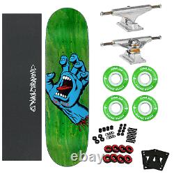 Santa Cruz Skateboard Complete Screaming Hand 8.8 With Independent & Soft Wheels