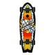 Santa Cruz Skateboard Cruiser Complete Flaming Dot Dice Light Up Wheels 8.8