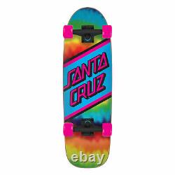 Santa Cruz Skateboard Cruiser Complete Rainbow Tie Dye 8.79 x 29.05