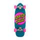 Santa Cruz Skateboard Cruiser Pink Dot Check Cut Back Carver Surf Skate 9.75 x
