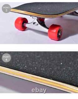 Santa Cruz Skateboard Deck CRUZER 80S FLAME HAND MINI 8.39 New Imported from JP