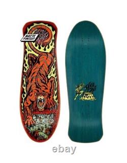 Santa Cruz Skateboard Deck Salba Tiger Old School Vintage Reissue Steve Alba New