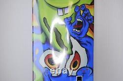 Santa Cruz Skateboard Deck Spongebob Blue Screaming Hand 8.0 New import from JP