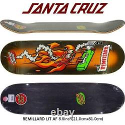 Santa Cruz Skateboard Deck Tom Remillard Lit AF 8.6 inch New Imported from Japan