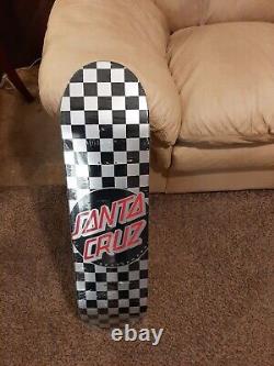 Santa Cruz Skateboard Deck. Vans Check Dot 8.5 X 31.8. New