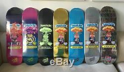 Santa Cruz Skateboard Garbage Pail Kids Adam Bomb Glow In The Dark Rarish