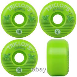 Santa Cruz Skateboard Green 8.8 with Independent Mids Trucks, Triclops Wheels