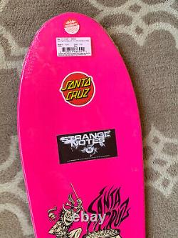 Santa Cruz Skateboard Salba Tiger Reissue Deck Hot Pink Phillips Natas Neptune