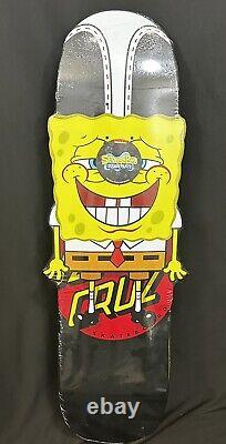 Santa Cruz Skateboard SpongeBob Square Pants Deck New In Shrink Mint