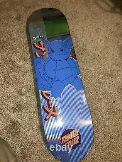 Santa Cruz Skateboard X POKEMON Wartortle Deck LIMITED EDITION Sealed/New