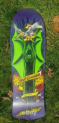 Santa Cruz Skateboards 30 Fckin Years Reissue Skateboard Deck Jeff Grosso New