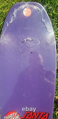 Santa Cruz Skateboards 30 Fckin Years Reissue Skateboard Deck Jeff Grosso New