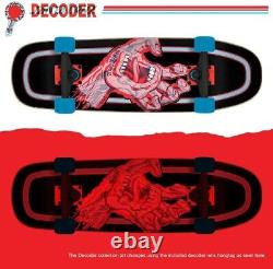 Santa Cruz Skateboards Decoder Hand Shaped Cruzer, 9.51 x 32.26