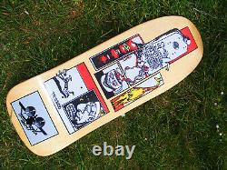 Santa Cruz Skateboards SMA Old School Deck Jim Thiebaud 1990 ORIGINAL