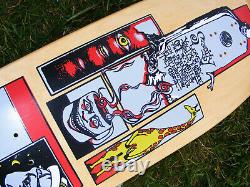 Santa Cruz Skateboards SMA Old School Deck Jim Thiebaud 1990 ORIGINAL