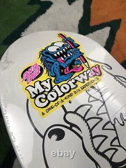 Santa Cruz Slasher My Colorway Skateboard Deck Reissue Keith Meek 2020 Rare New