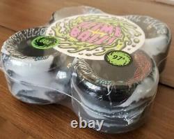 Santa Cruz Slime Balls Vomits Black White Swirl 60mm 97a New