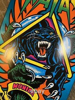 Santa Cruz Sma Natas Kaupas Panther 3 Reissue Skateboard Deck Rare Blue