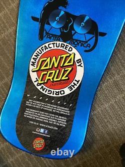 Santa Cruz Sma Natas Kaupas Panther 3 Reissue Skateboard Deck Rare Blue