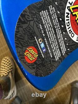 Santa Cruz Sma Natas Kaupas Panther 3 Reissue Skateboard Deck Rare Blue