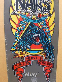 Santa Cruz Sma Natas Kaupas Panther Metallic Reissue Skateboard Deck Rare