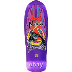 Santa Cruz Sma Natas Kaupus Evil Cat Skateboard Deck Metallic Purple New