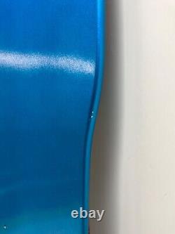 Santa Cruz Special Edition Fish Reissue 10 Shaped Skateboard Deck Aqua Blue RAD