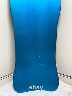 Santa Cruz Special Edition Fish Reissue 10 Shaped Skateboard Deck Aqua Blue RAD