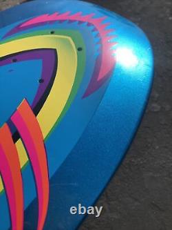 Santa Cruz Special Edition Fish Reissue Skateboard Deck 10.14 x 30.29 Metallic