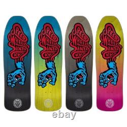 Santa Cruz Speed Wheels Vein Hand Limited Edition Skateboard Deck Set