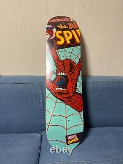 Santa Cruz Spider-Man hand deck skateboard